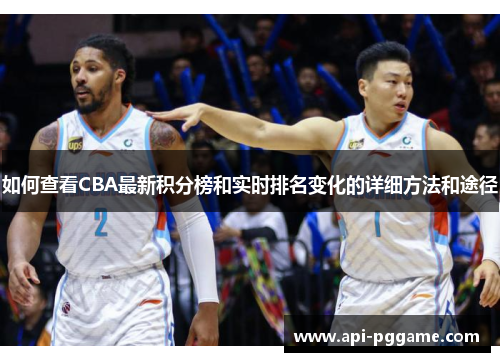 如何查看CBA最新积分榜和实时排名变化的详细方法和途径