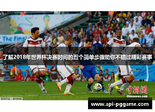 了解2018年世界杯决赛时间的五个简单步骤助你不错过精彩赛事