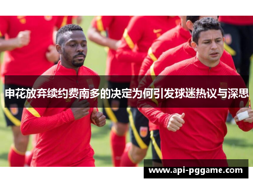 申花放弃续约费南多的决定为何引发球迷热议与深思